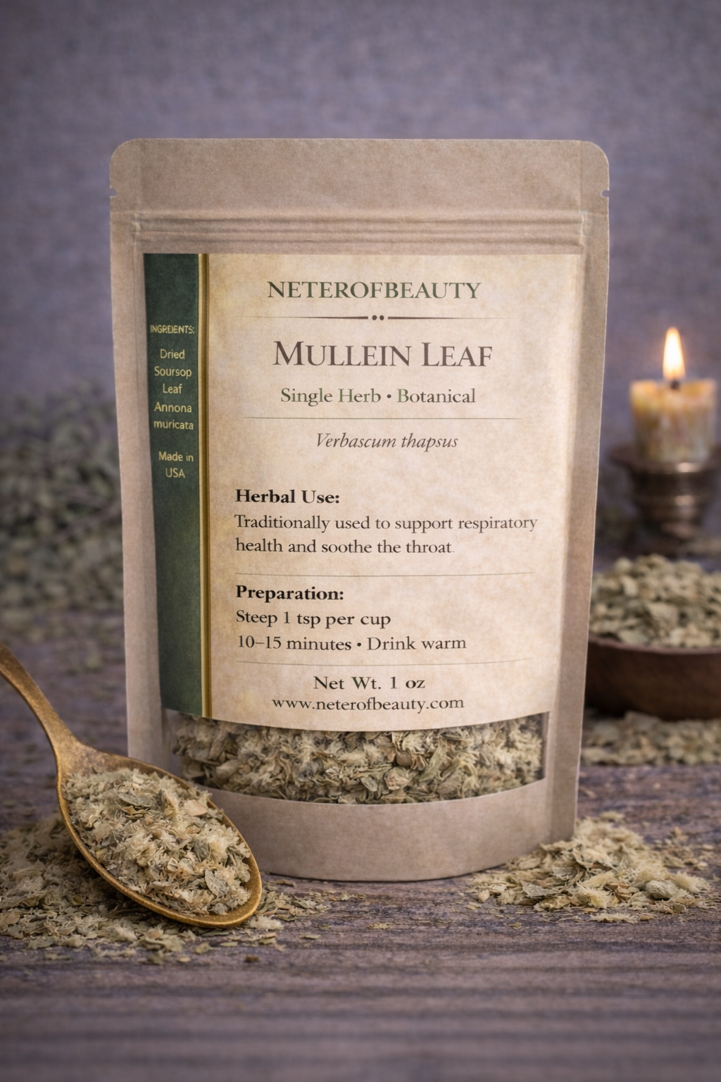 Mullien leaf