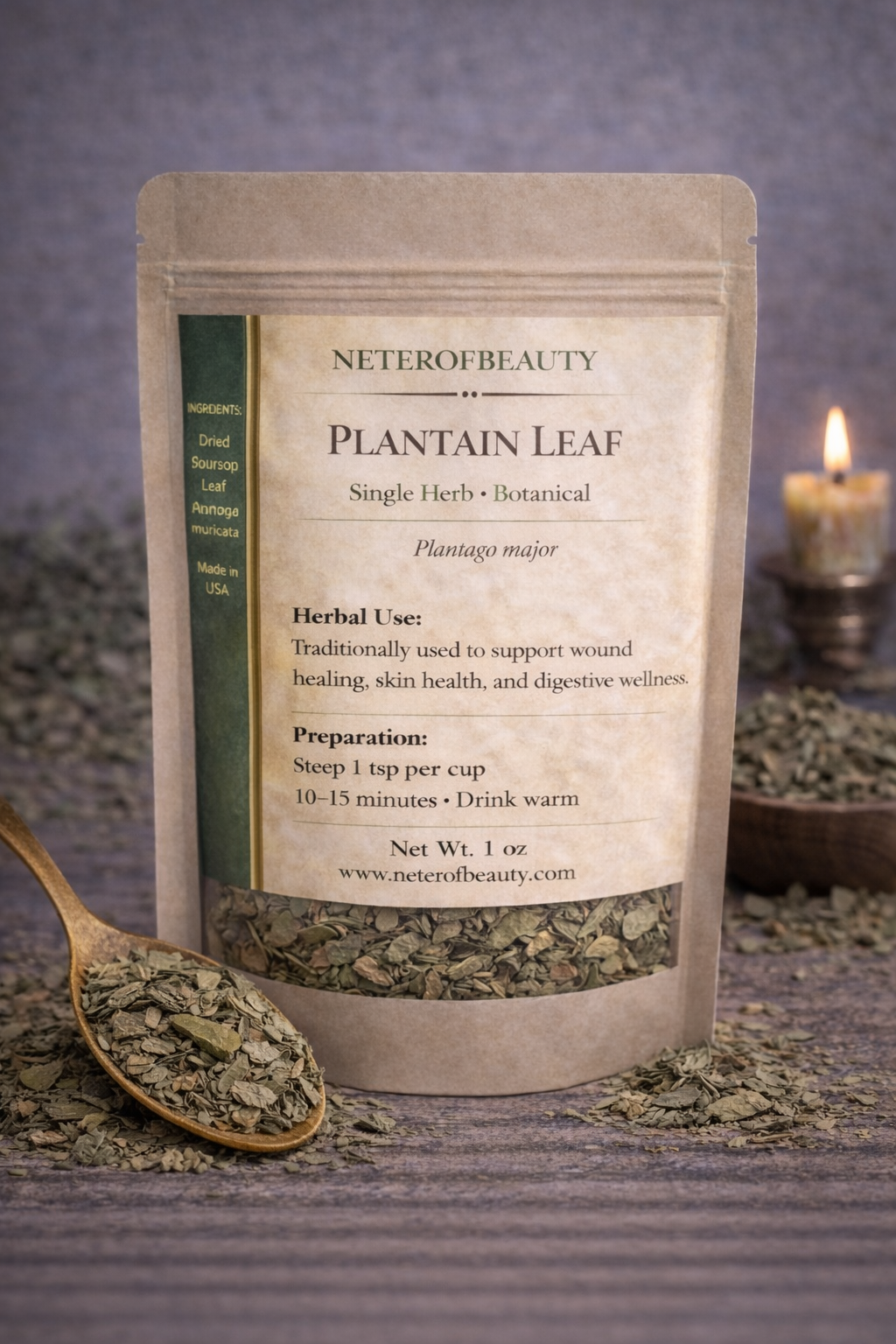 Plantain leaf
