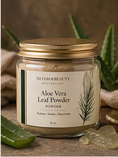 Aloe vera leaf powder
