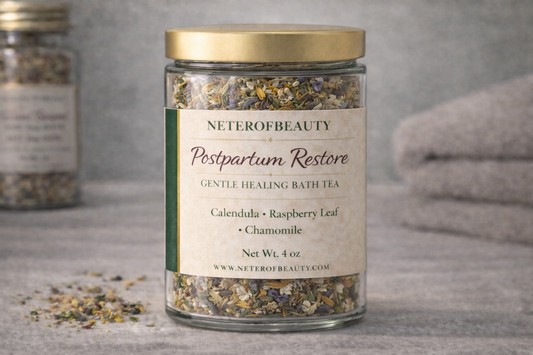🤍 Postpartum Restore – Gentle Healing Bath Tea