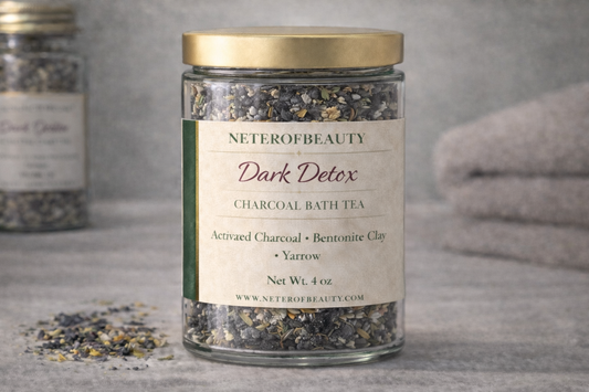 🌑 Dark Detox – Charcoal Bath Tea