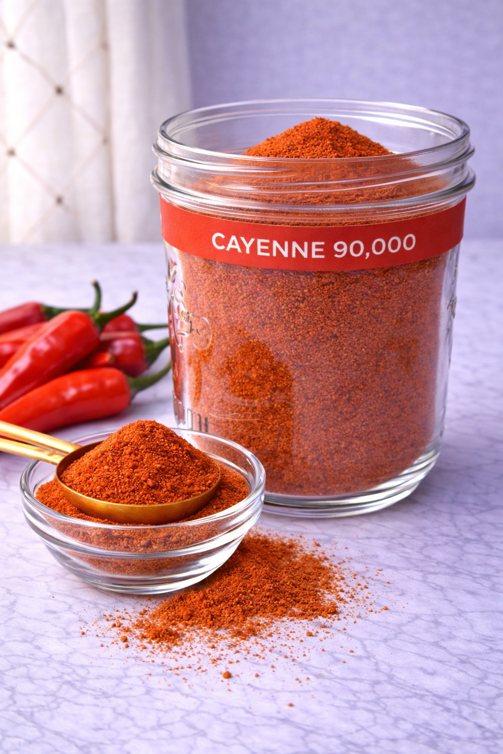 Cayanne powder 90,000
