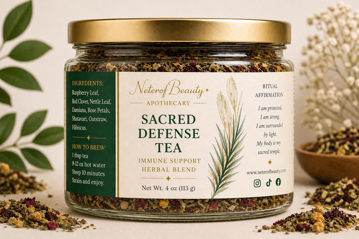 ❤️Sacred Defense Tea❤️