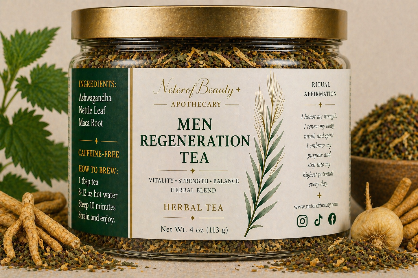 💪 Men’s Regeneration Tea