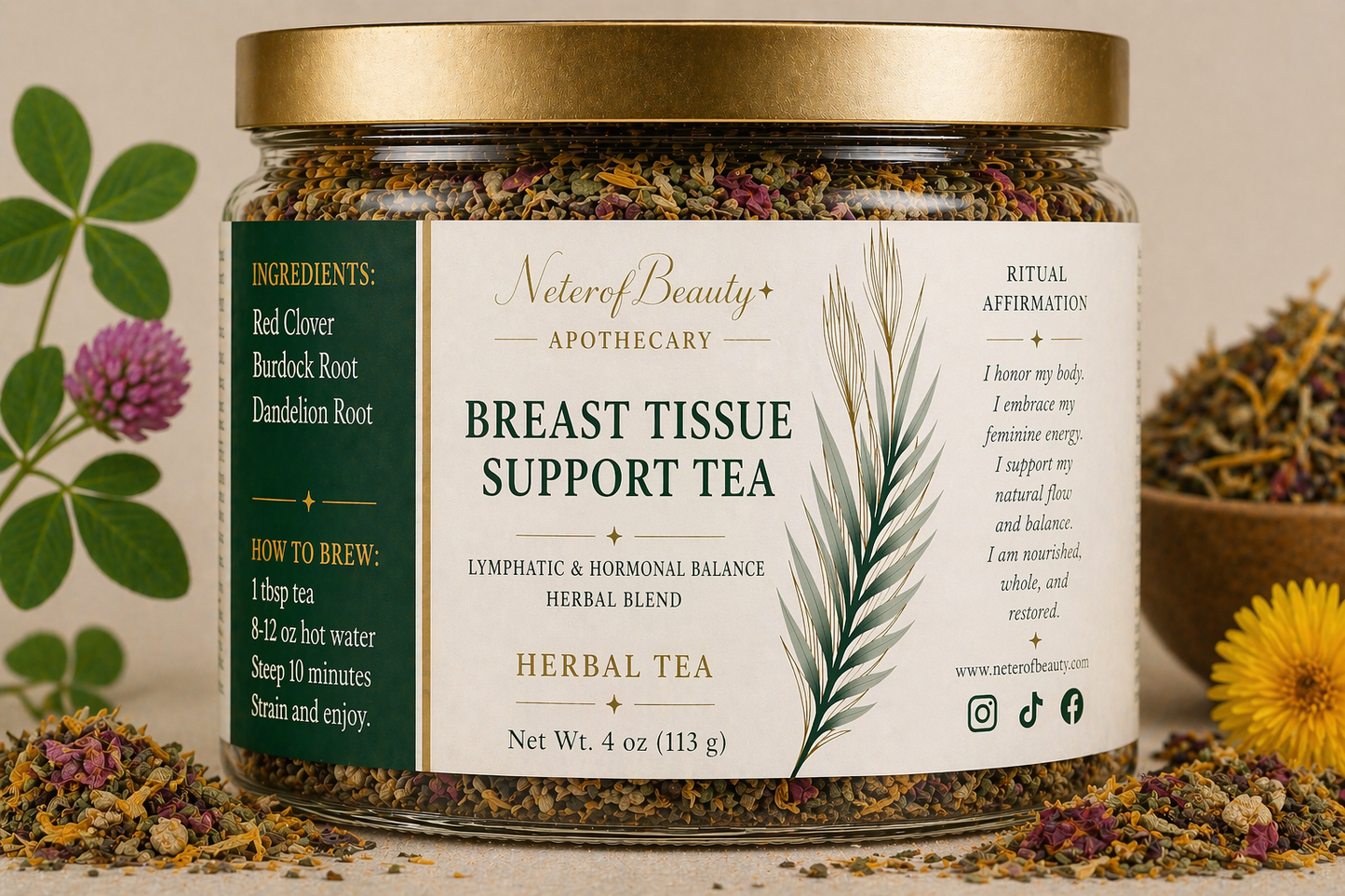 🌿 Breast Tissue tea